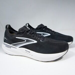 Brooks Glycerin GTS 22 Mens Running Shoes Black White DNA Tune LOFT Support 15D